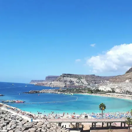 Apt With Sea View And Large Swimming Pool * Amadores